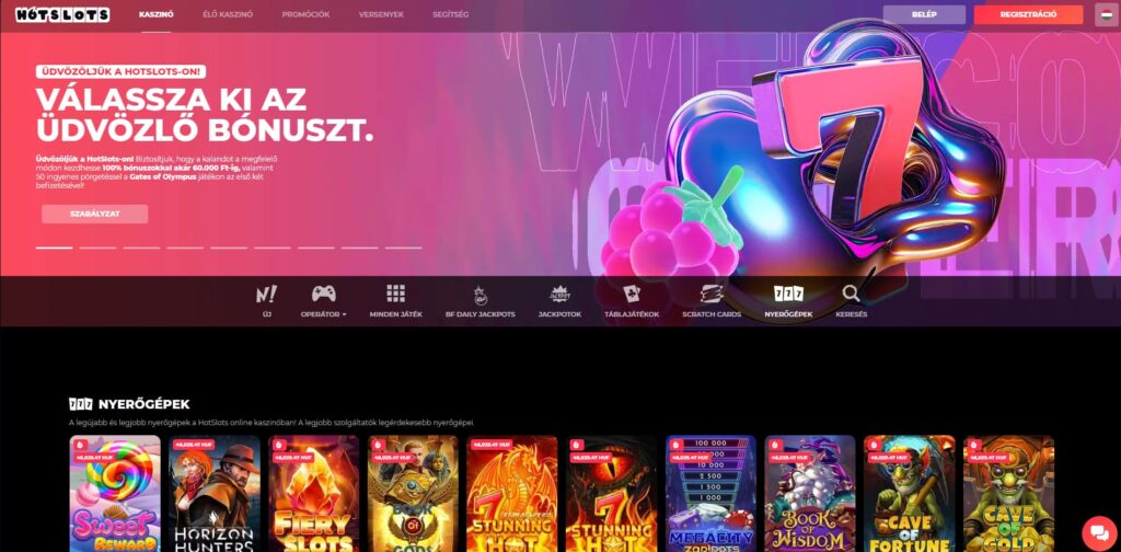 hotslots nyerogepes jatekok