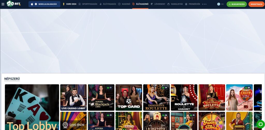 20bet elo kaszino