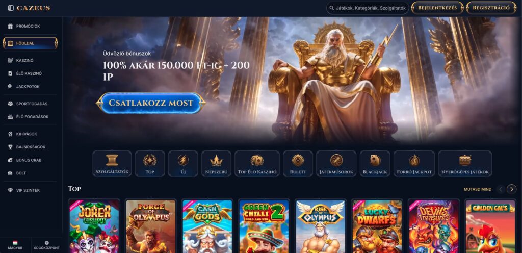 Cazeus Casino Magyarország