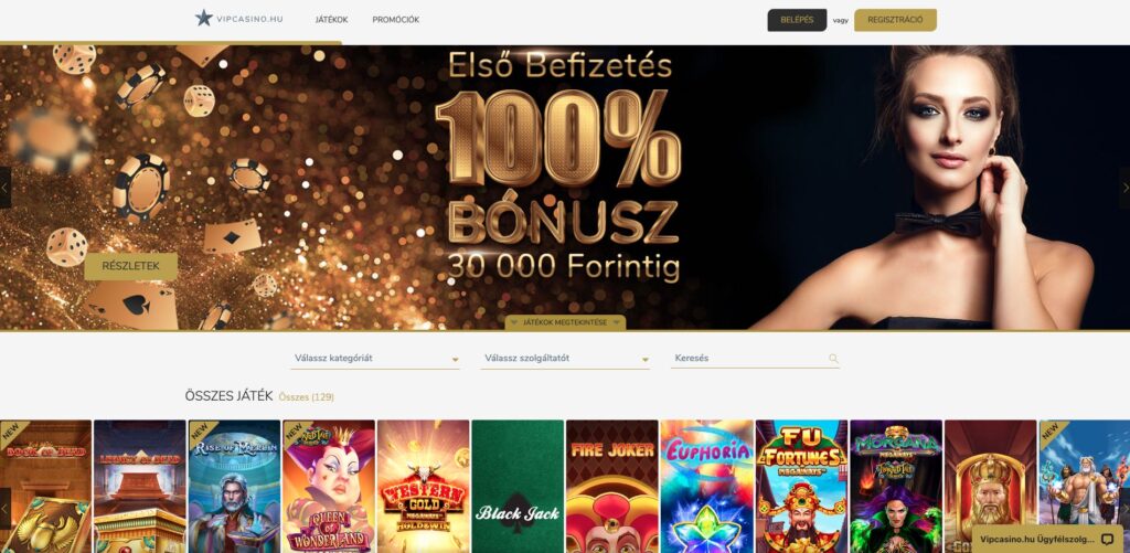 Vipcasino.hu Magyarország