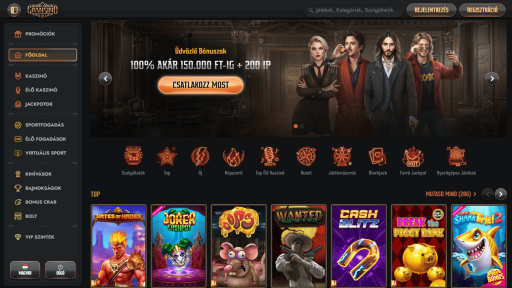 Gransino Casino Magyarország