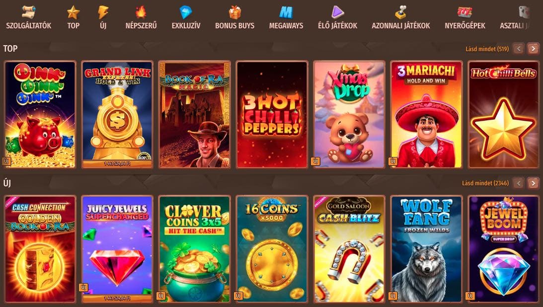 Stonevegas Casino nyerőgépek