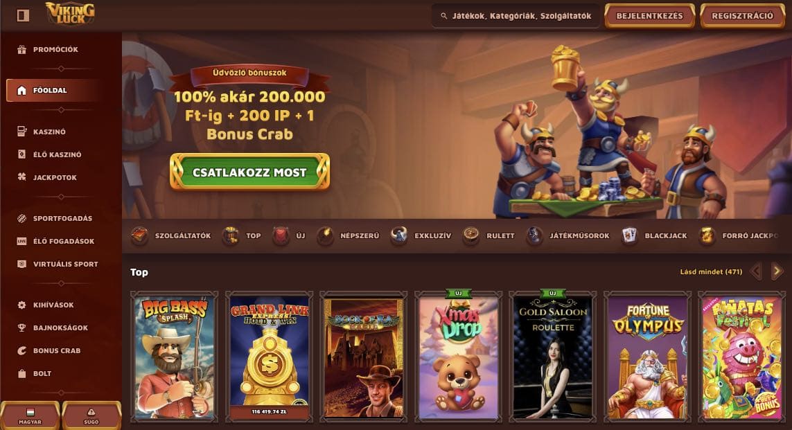 VikingLuck Casino Magyarország