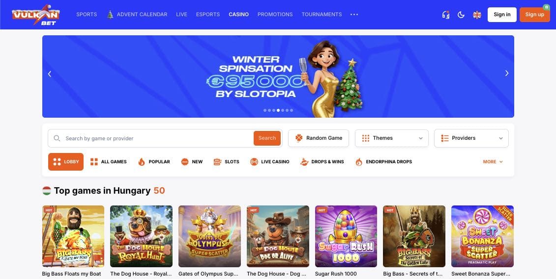 Vulkan Bet Casino Magyarország