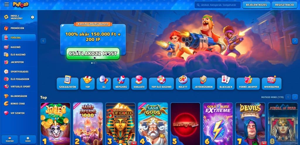Pistolo Casino Magyarország