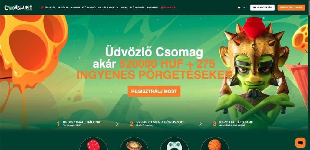 Gomblingo Casino Magyarország