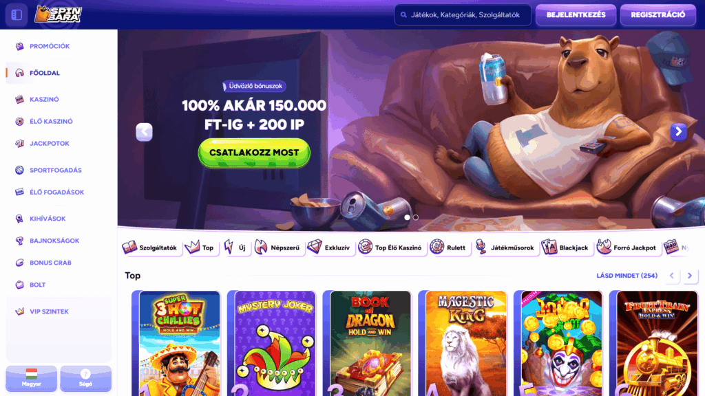 Spinbara Casino Magyarország