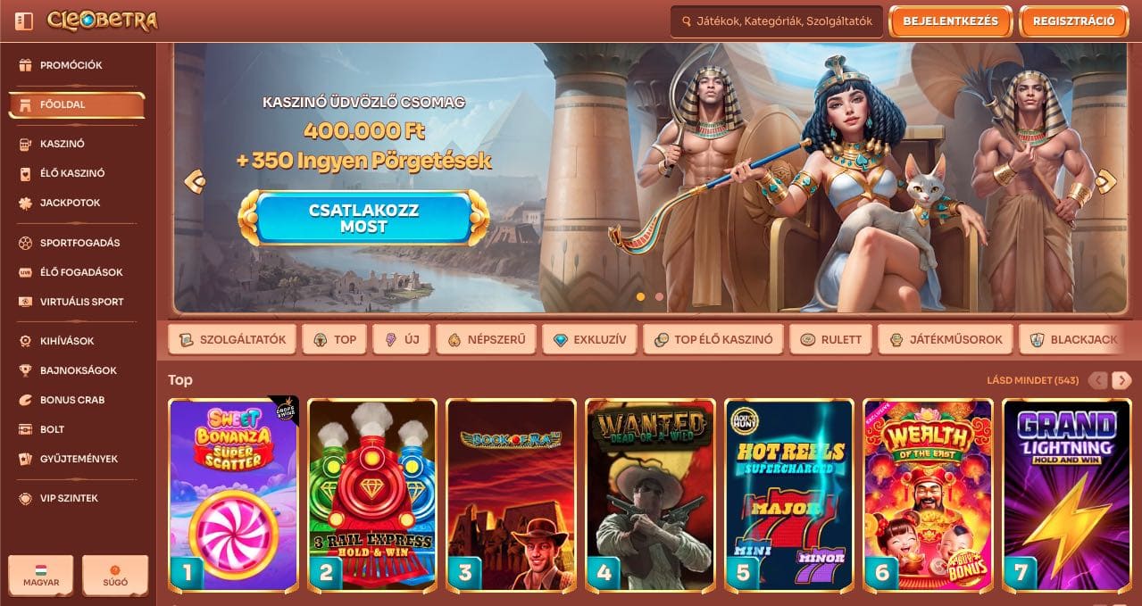 Cleobetra Casino Magyarország